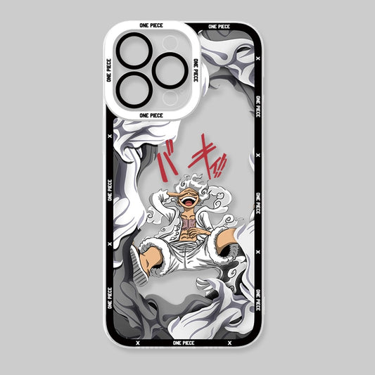 Anime One Piece Luffy Gear 5 Case for iPhone - KT5