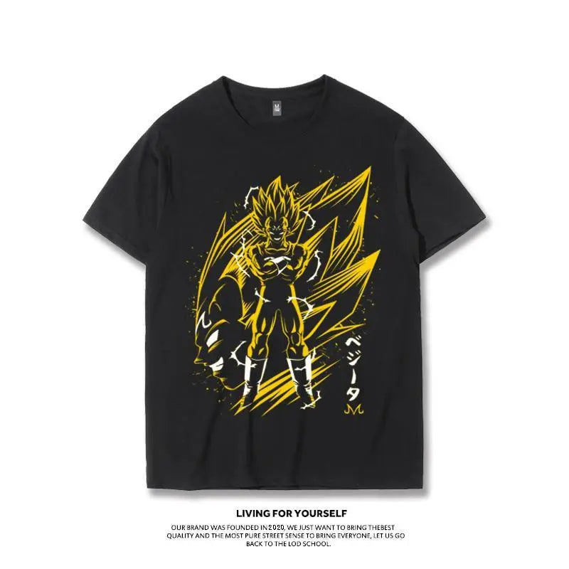 Super Saiyan Black Goku Vegeta Gogeta Brolly T shirt