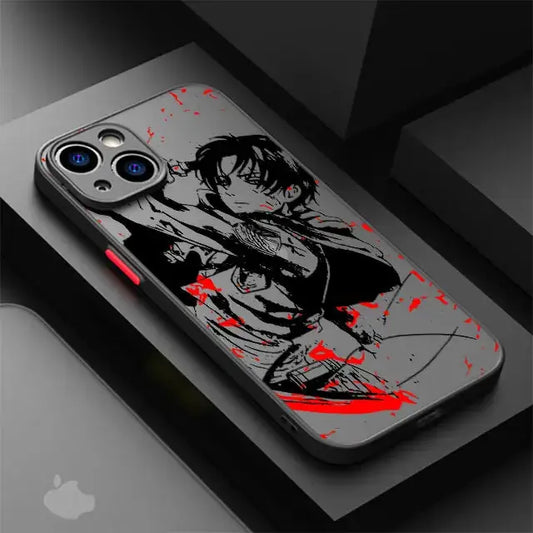 Attack On Titan Levi Phone Case For iPhone