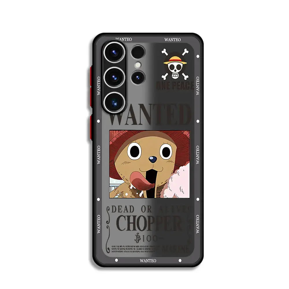 One Piece Luffy Zoro Nami Ace Chopper Phone Case for Samsung Galaxy S