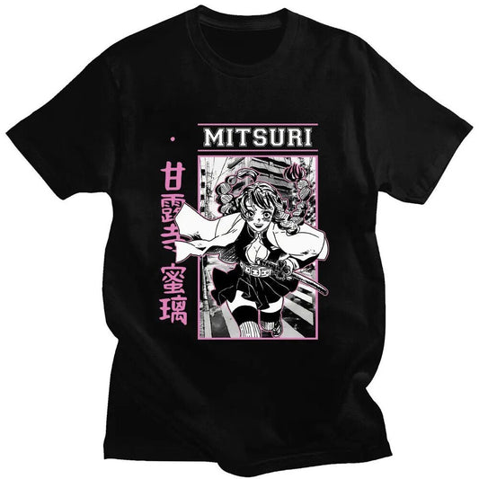 Anime Demon Slayer Kanroji Mitsuri T Shirt - KataMoon