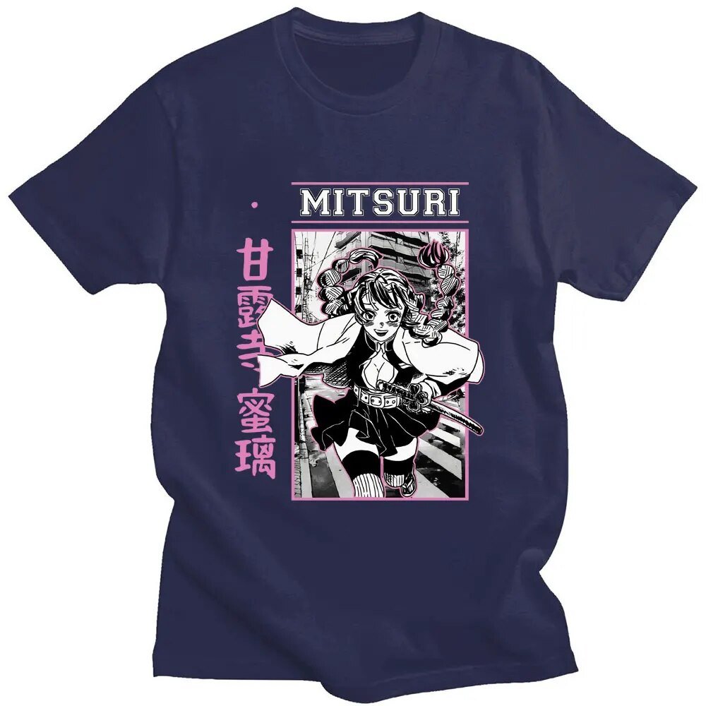 Anime Demon Slayer Kanroji Mitsuri T Shirt - KataMoon