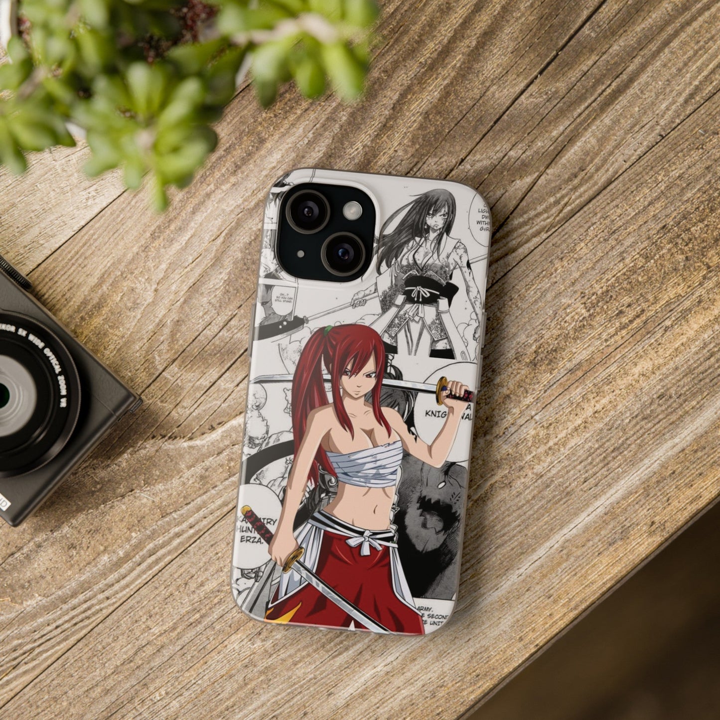 Anime Fairy Tail Erza Scarlet Phone Case for Iphone - KataMoon