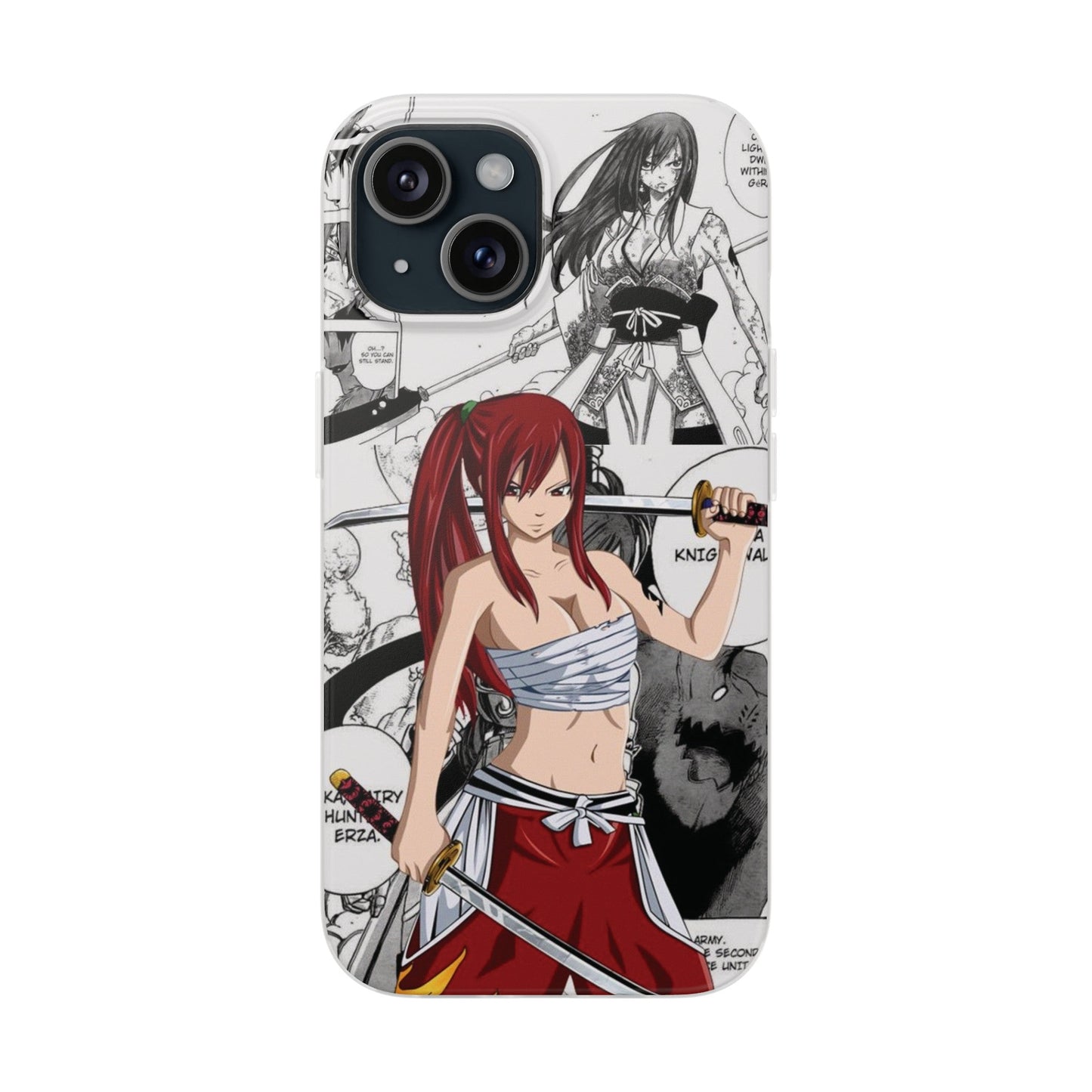 Anime Fairy Tail Erza Scarlet Phone Case for Iphone - KataMoon