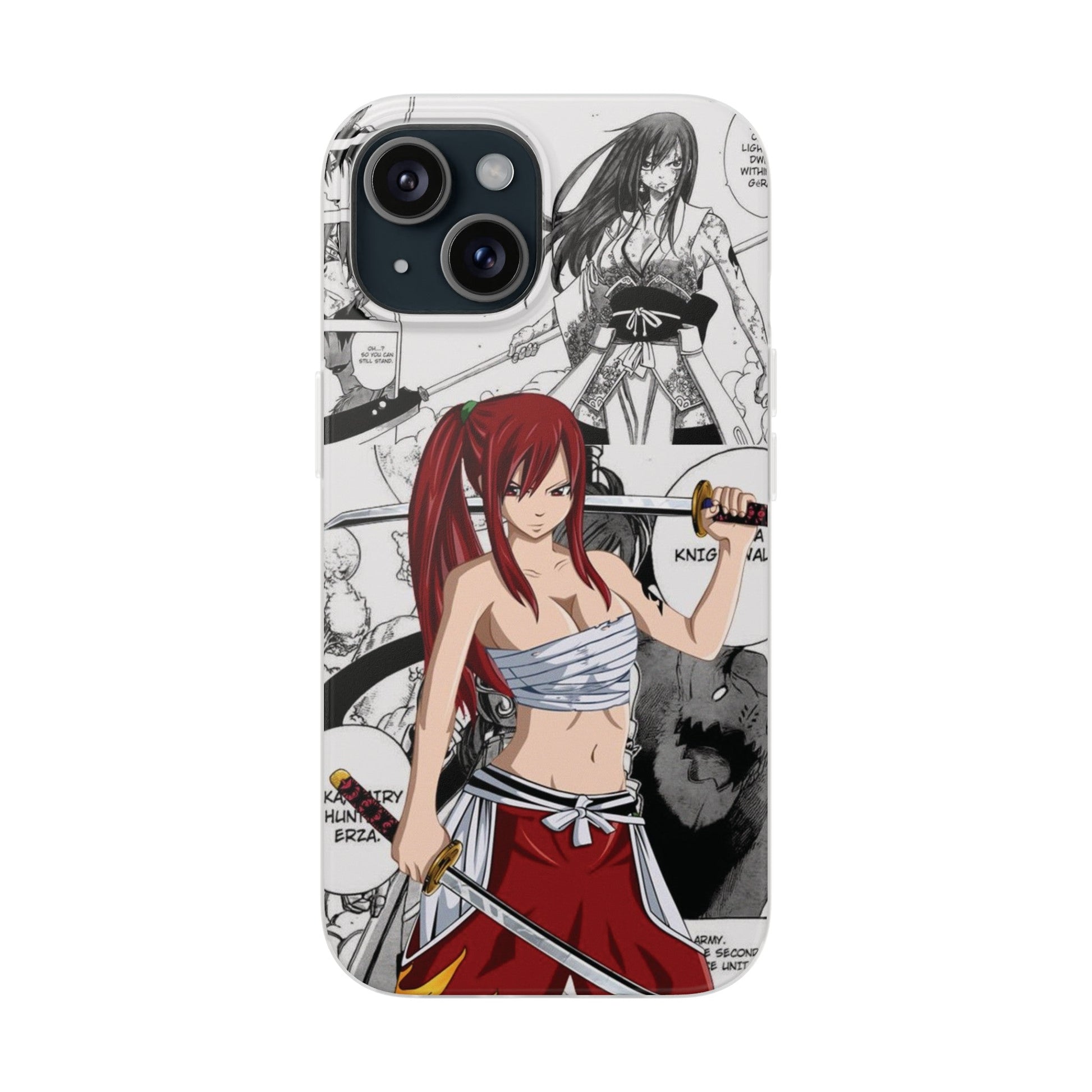 Anime Fairy Tail Erza Scarlet Phone Case for Iphone - KataMoon