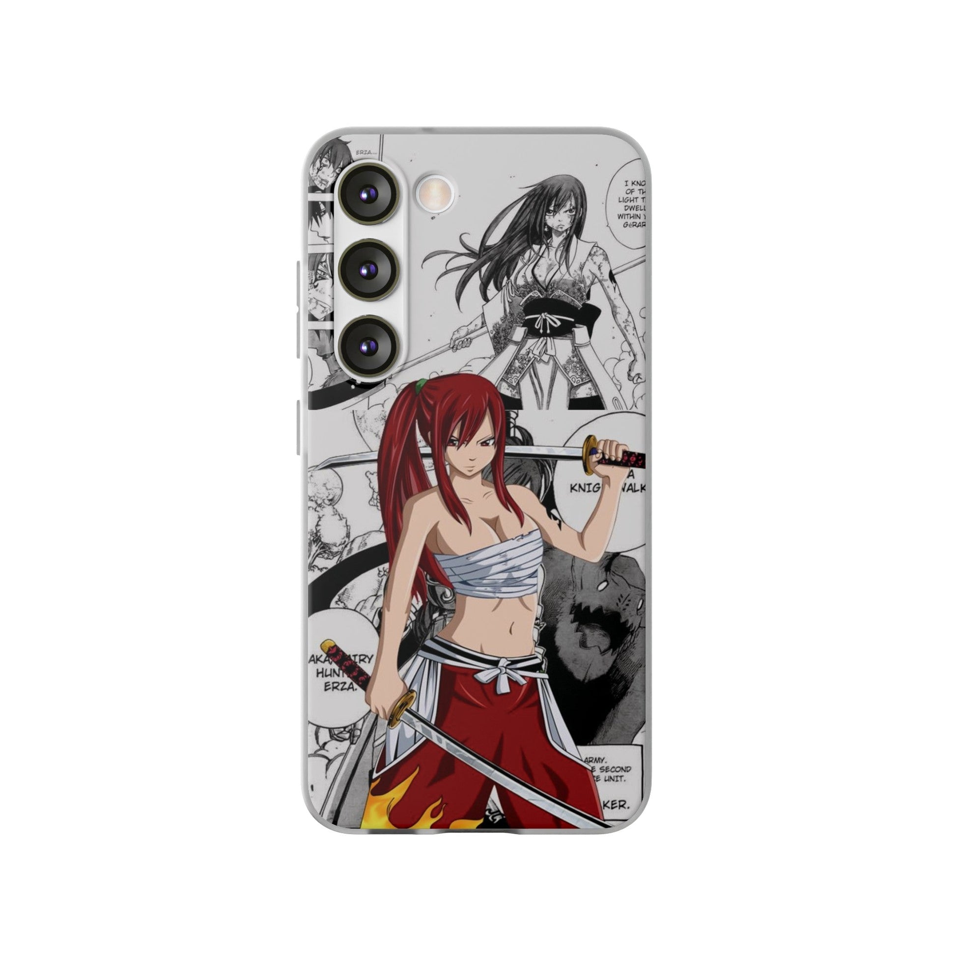 Anime Fairy Tail Erza Scarlet Samsung Series Phone Case - KataMoon