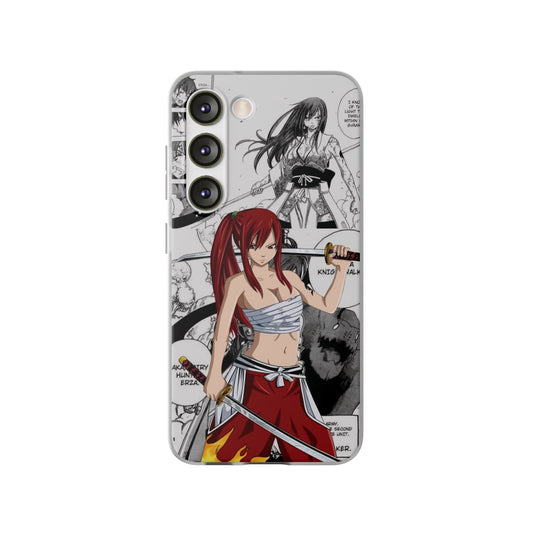 Anime Fairy Tail Erza Scarlet Samsung Series Phone Case - KataMoon