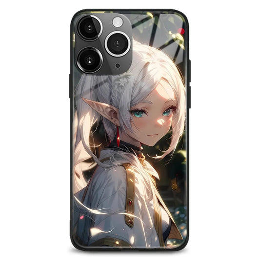 Anime Frieren Beyond Journey's End Glass Protective Shell Soft Cover Iphone Case - FR480 - KataMoon