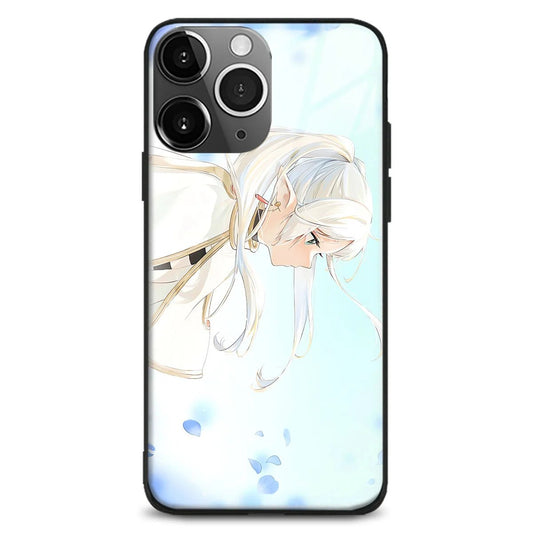 Anime Frieren Beyond Journey's End Glass Protective Shell Soft Cover Iphone Case - FR742 - KataMoon