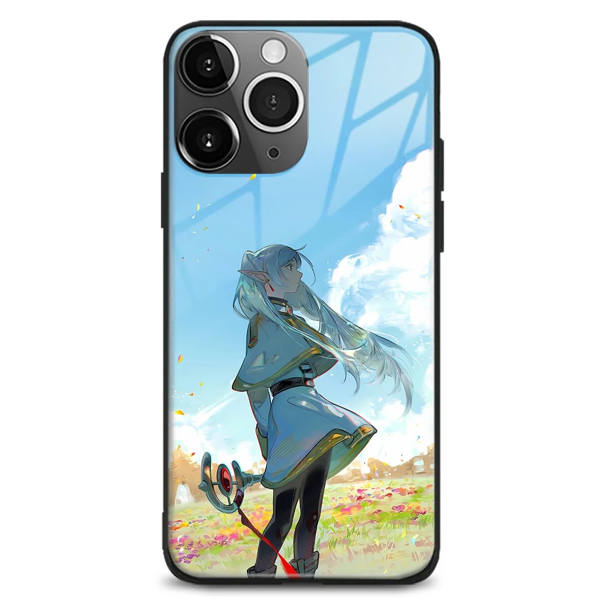 Anime Frieren Beyond Journey's End Glass Protective Shell Soft Cover Iphone Case - FR749 - KataMoon