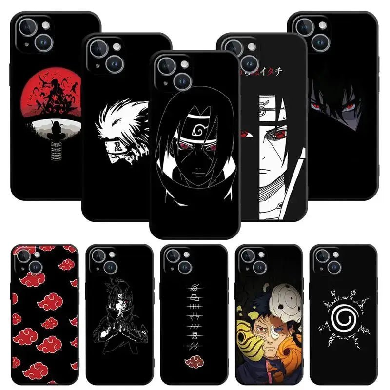 Anime Naruto Akatsuki Phone Case For iPhone - B08 - KataMoon