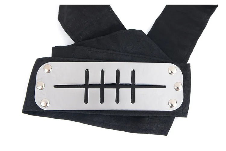 Anime Naruto Boruto Akatsuki Kakashi Uchiha Symbol Cosplay Costume Headband - KataMoon