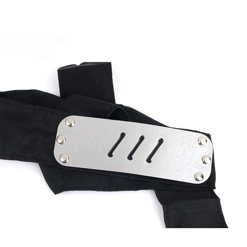 Anime Naruto Boruto Akatsuki Kakashi Uchiha Symbol Cosplay Costume Headband - KataMoon