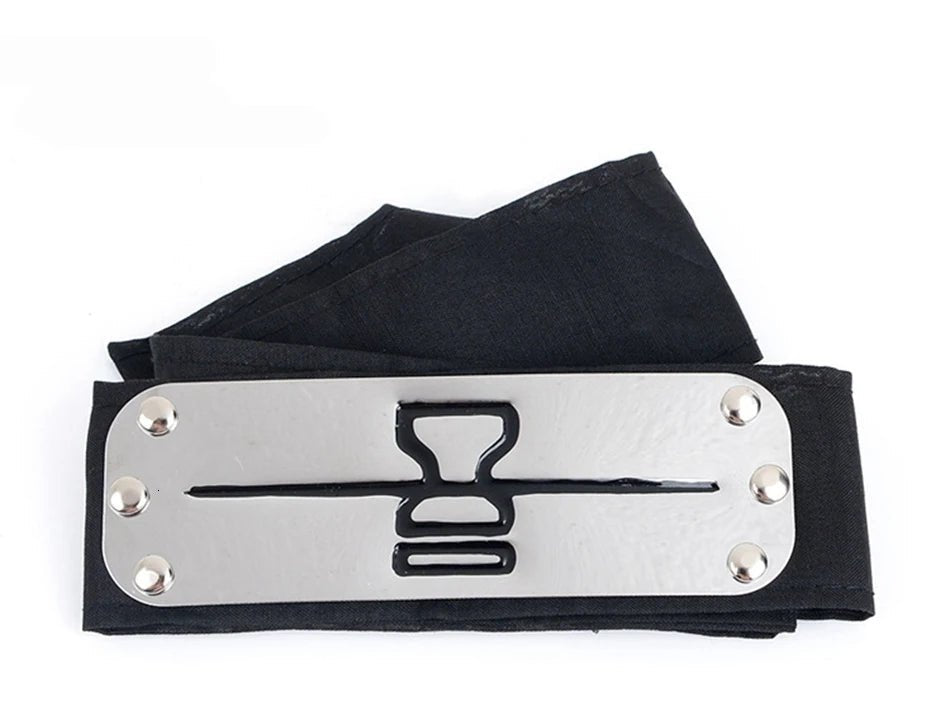 Anime Naruto Boruto Akatsuki Kakashi Uchiha Symbol Cosplay Costume Headband - KataMoon