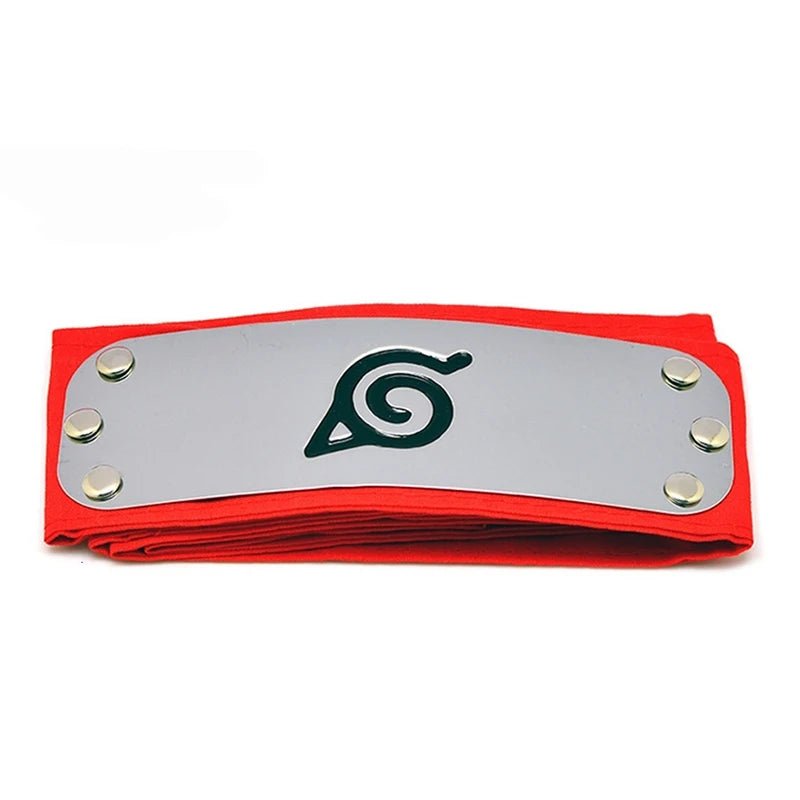 Anime Naruto Boruto Akatsuki Kakashi Uchiha Symbol Cosplay Costume Headband - KataMoon