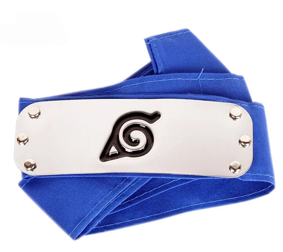 Anime Naruto Boruto Akatsuki Kakashi Uchiha Symbol Cosplay Costume Headband - KataMoon