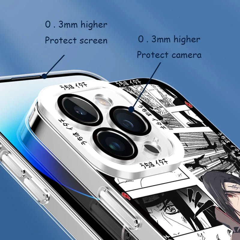 Anime Naruto Uchiha Itachi Soft Silicone Case For iPhone - P01 - KataMoon