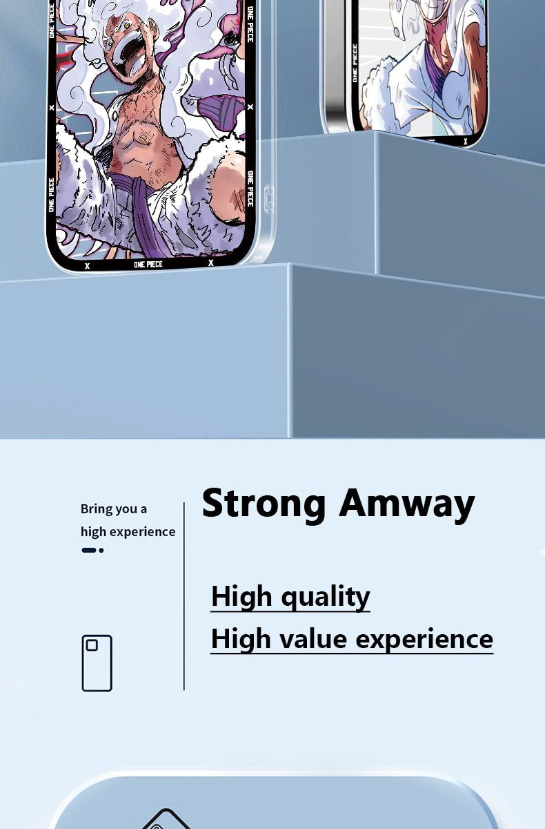 Anime One Piece Luffy Gear 5 Case for iPhone - KT2 - KataMoon