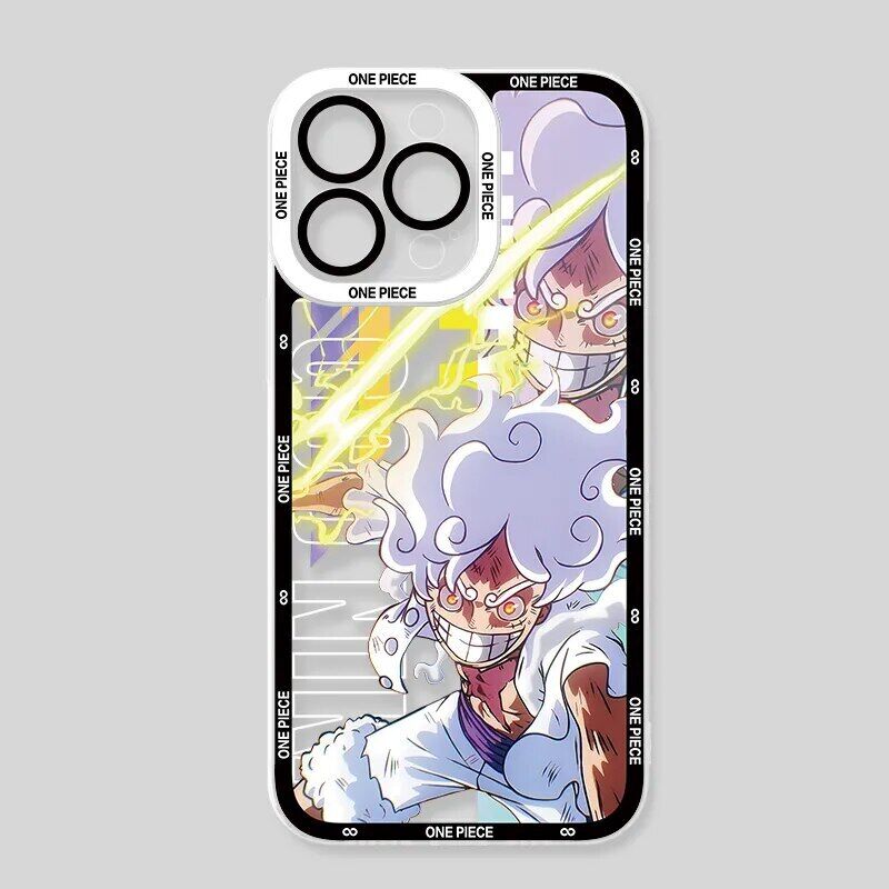 Anime One Piece Luffy Gear 5 Case for iPhone - KT7 - KataMoon