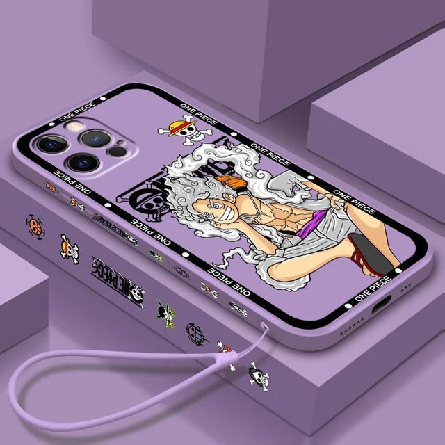 Anime One Piece Monkey D Luffy Gear 5 iPhone Case - KataMoon