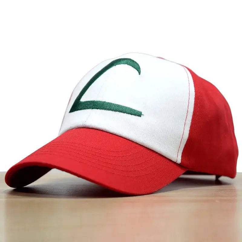 Anime Pokemon Ash Ketchum Cosplay Embroidery Baseball Cap - KataMoon