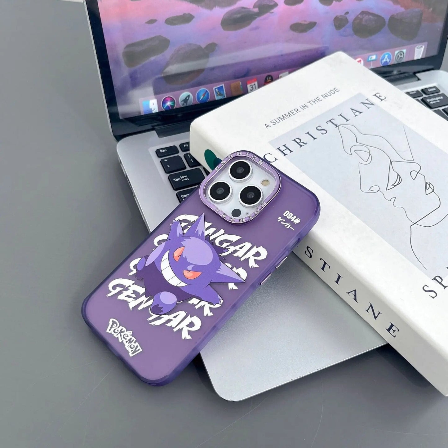 Anime Pokemon Gengar Phone Case For iPhone - KataMoon