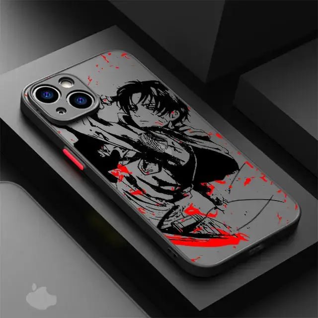 Attack On Titan Levi Phone Case For iPhone - KataMoon