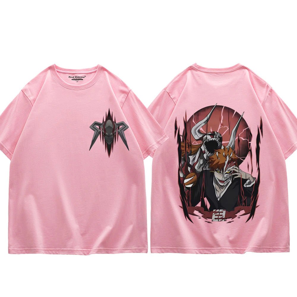 Bleach Kurosaki Ichigo Print T Shirt - KataMoon