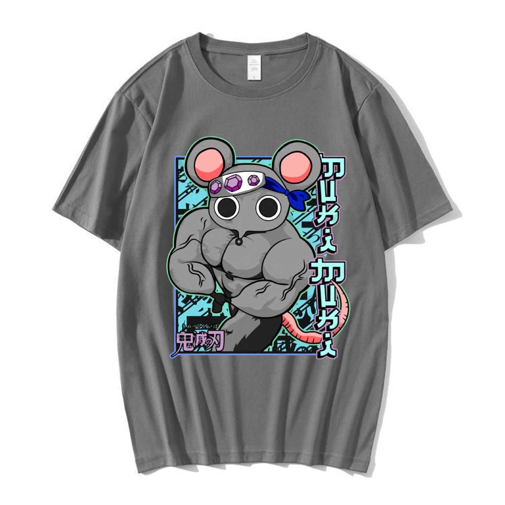 Demon Slayer Funny Ninju Ninja Muscular Uzui Tengen T shirt - KataMoon