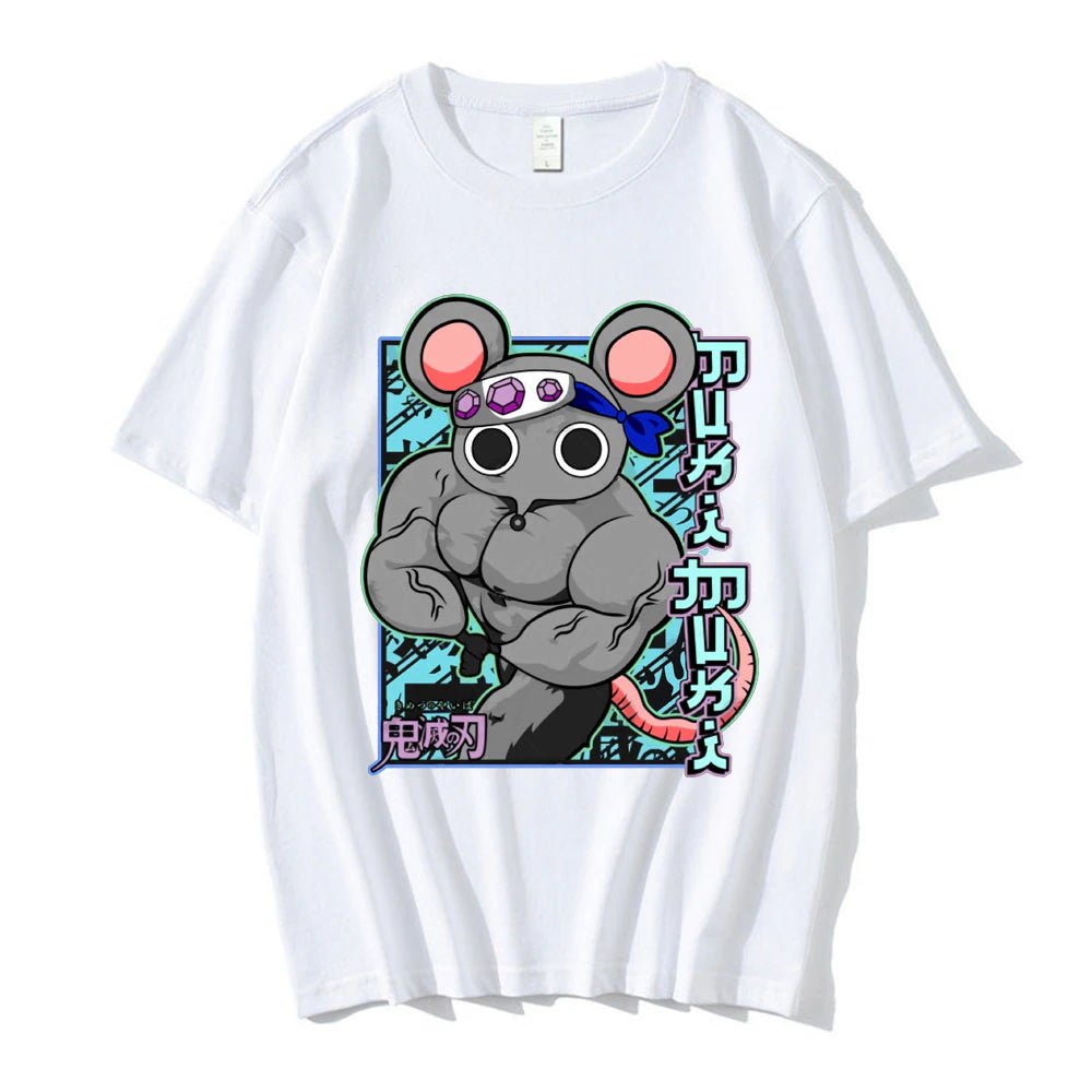 Demon Slayer Funny Ninju Ninja Muscular Uzui Tengen T shirt - KataMoon