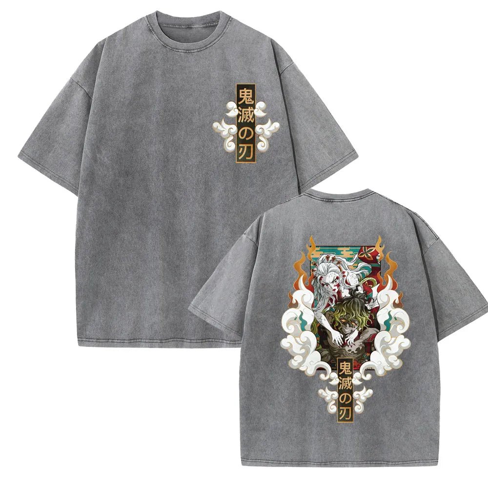 Demon Slayer Kimetsu No Yaiba Giyuutarou Daki T Shirt - KataMoon