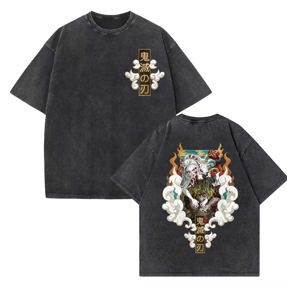 Demon Slayer Kimetsu No Yaiba Giyuutarou Daki T Shirt - KataMoon