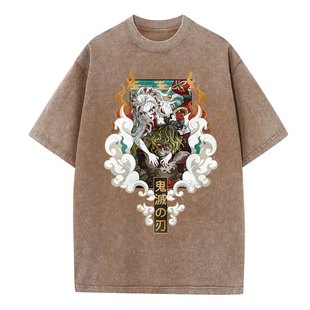 Demon Slayer Kimetsu No Yaiba Giyuutarou Daki T Shirt - KataMoon