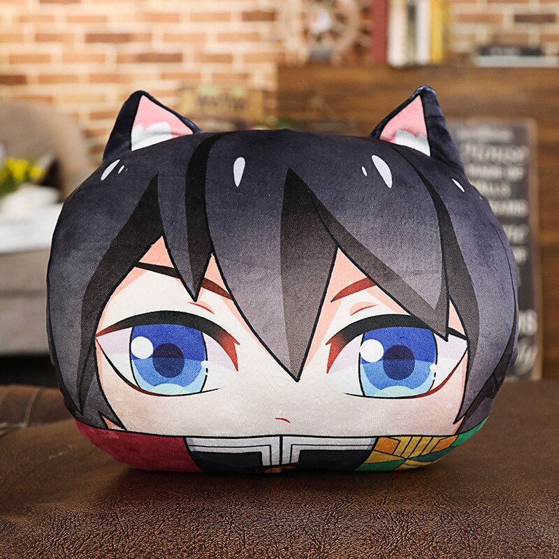 Demon Slayer Kimetsu No Yaiba Tanjiro Nezuko Hand Warmer Cushion Pillow - KataMoon