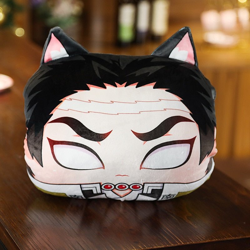 Demon Slayer Kimetsu No Yaiba Tanjiro Nezuko Hand Warmer Cushion Pillow - KataMoon
