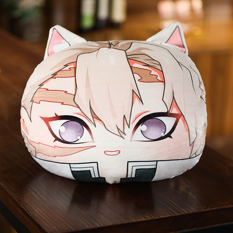 Demon Slayer Kimetsu No Yaiba Tanjiro Nezuko Hand Warmer Cushion Pillow - KataMoon