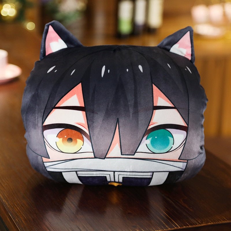 Demon Slayer Kimetsu No Yaiba Tanjiro Nezuko Hand Warmer Cushion Pillow - KataMoon
