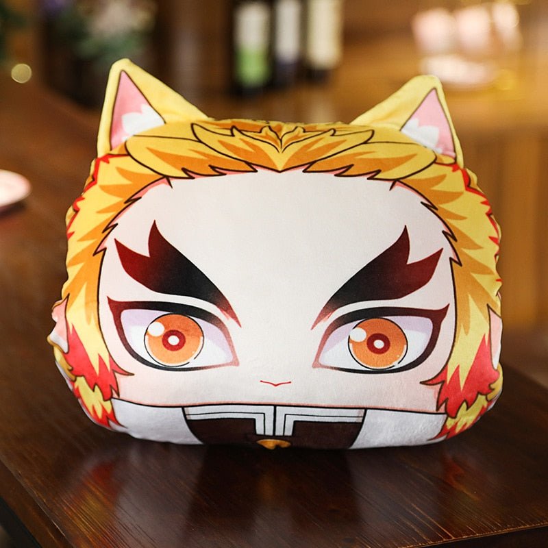 Demon Slayer Kimetsu No Yaiba Tanjiro Nezuko Hand Warmer Cushion Pillow - KataMoon