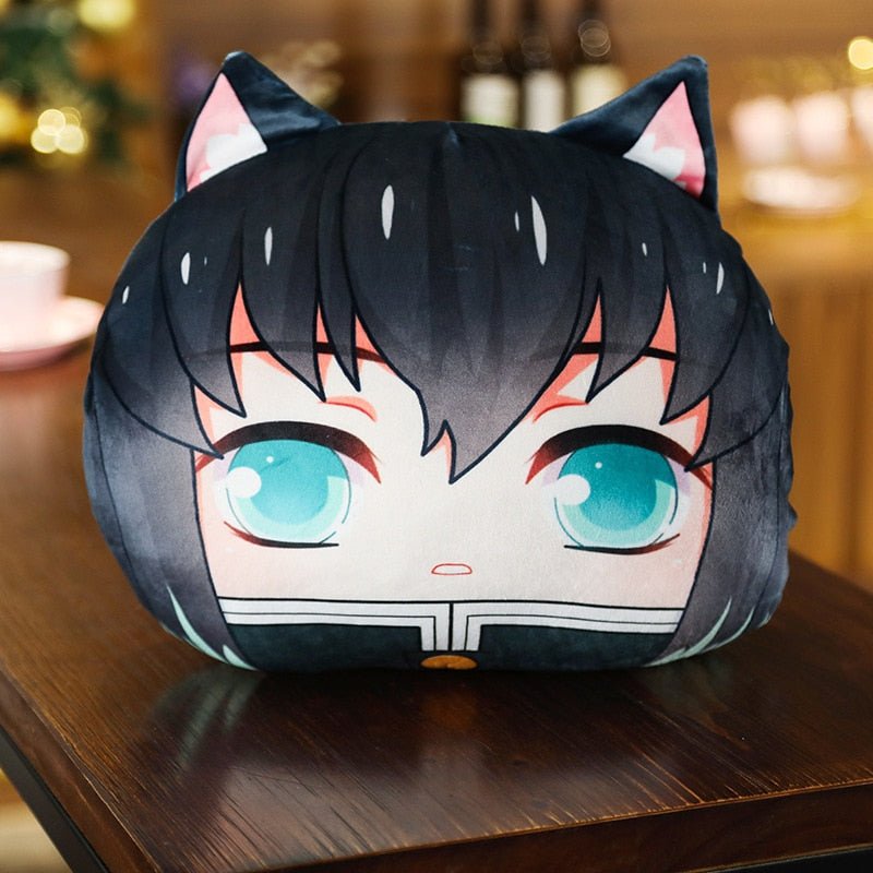Demon Slayer Kimetsu No Yaiba Tanjiro Nezuko Hand Warmer Cushion Pillow - KataMoon