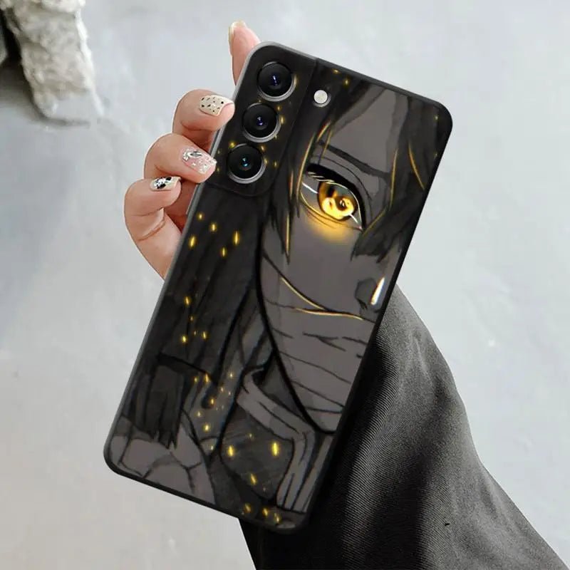 Demon Slayer Obanai Iguro Bright Eyes Drawing Samsung Galaxy Series Phone Case - KataMoon