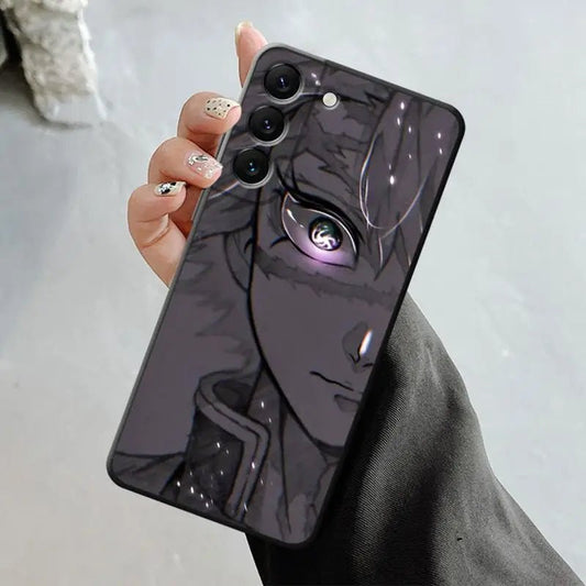 Demon Slayer Sanemi Shinazugawa Bright Eyes Drawing Samsung Galaxy Series Phone Case - KataMoon
