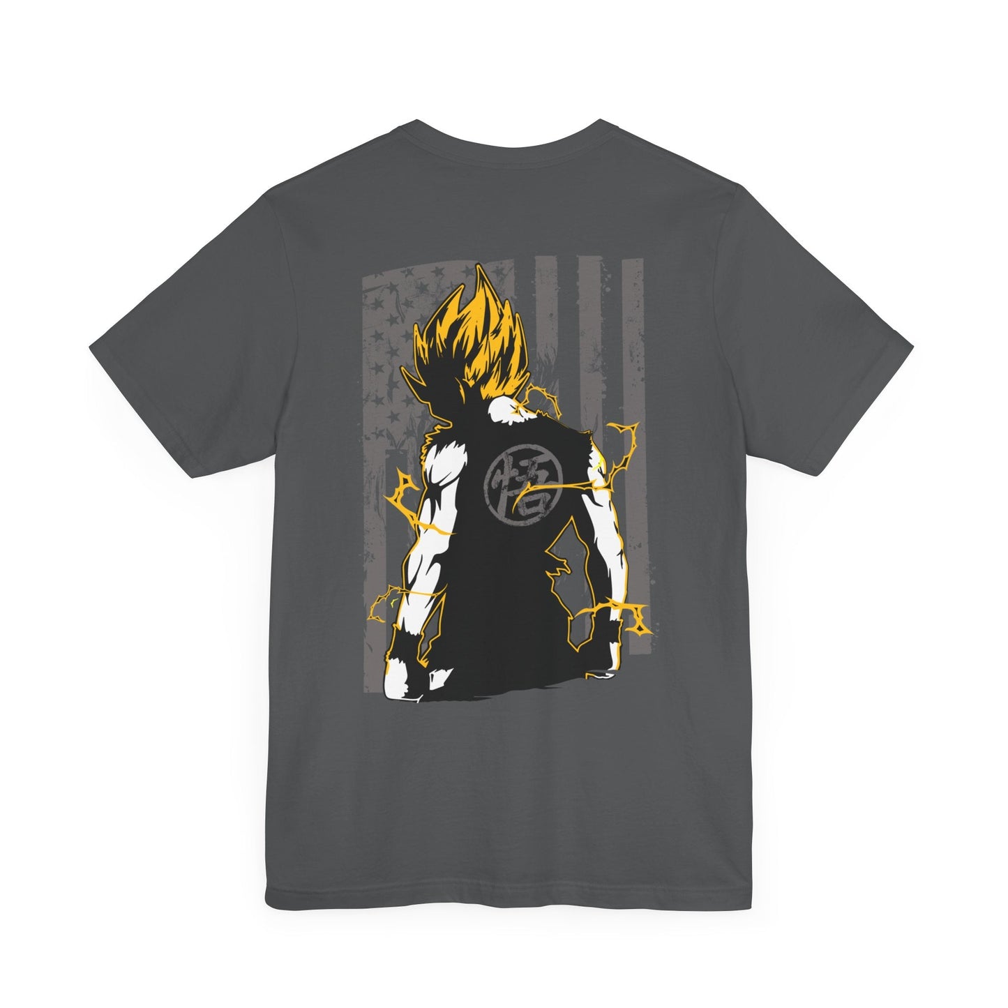 Dragon Ball Super Saiyan Goku American Flag T Shirt - KM0148TS - KataMoon