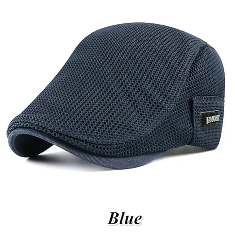 Fashion Mesh Breathable Beret Thin Mesh Newsboy Beret - KataMoon