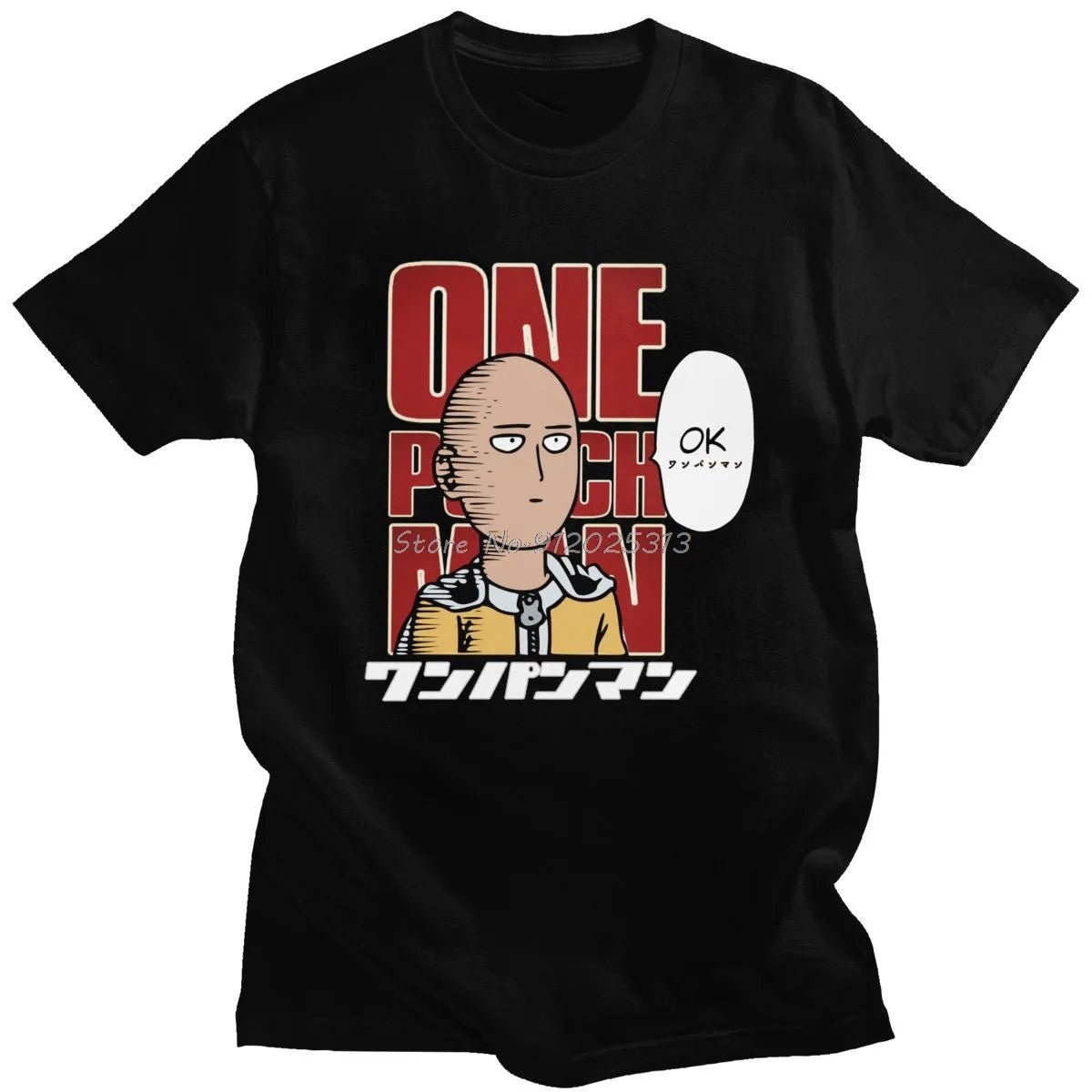 Funny One Punch Man Strongest Hero Saitama Sensei T Shirt - KataMoon