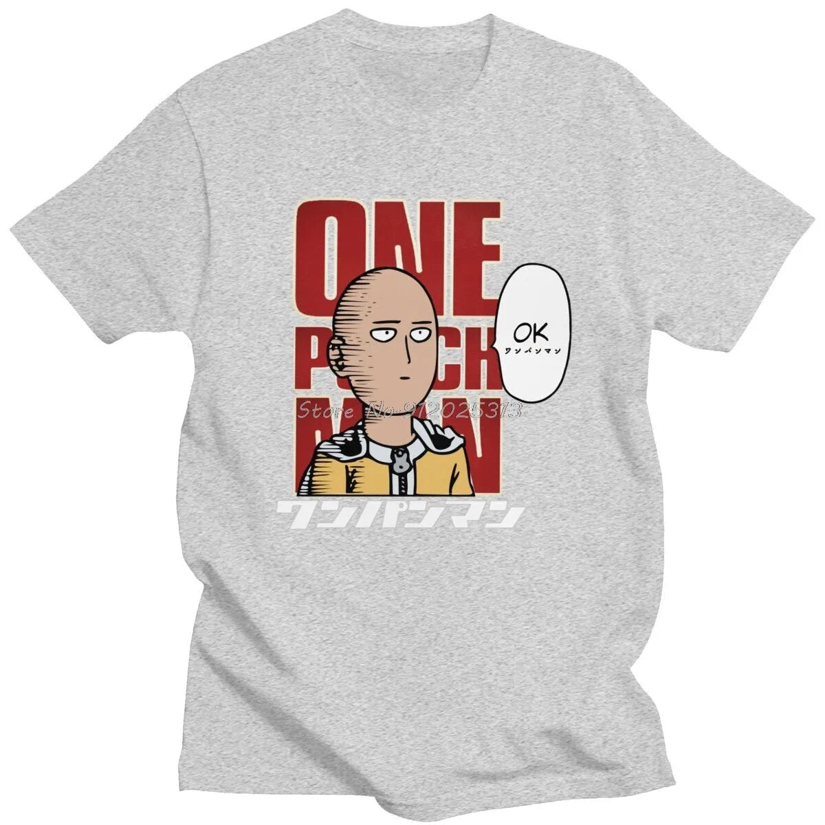 Funny One Punch Man Strongest Hero Saitama Sensei T Shirt - KataMoon