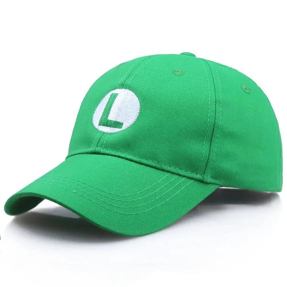 Game Super Luigi Bros Mario Cosplay Costumes Baseball Cap - KataMoon