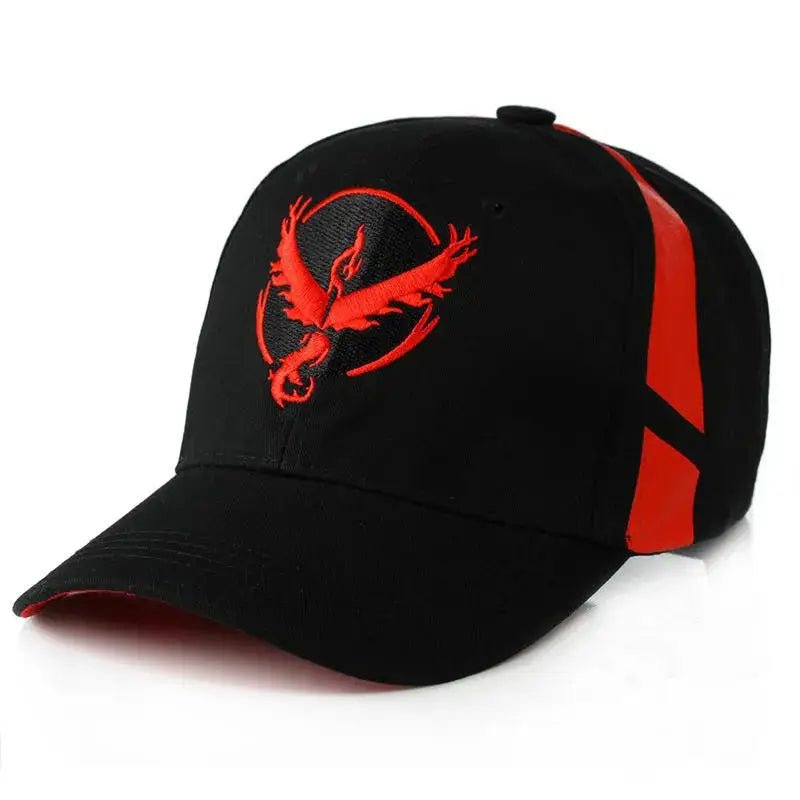 Go Team Valor Mystic Instinct Unisex Embroidery Baseball Caps - KataMoon