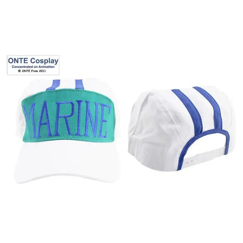 Hot Anime One Piece Cosplay Costumes Hat MARINE Baseball Cap - KataMoon