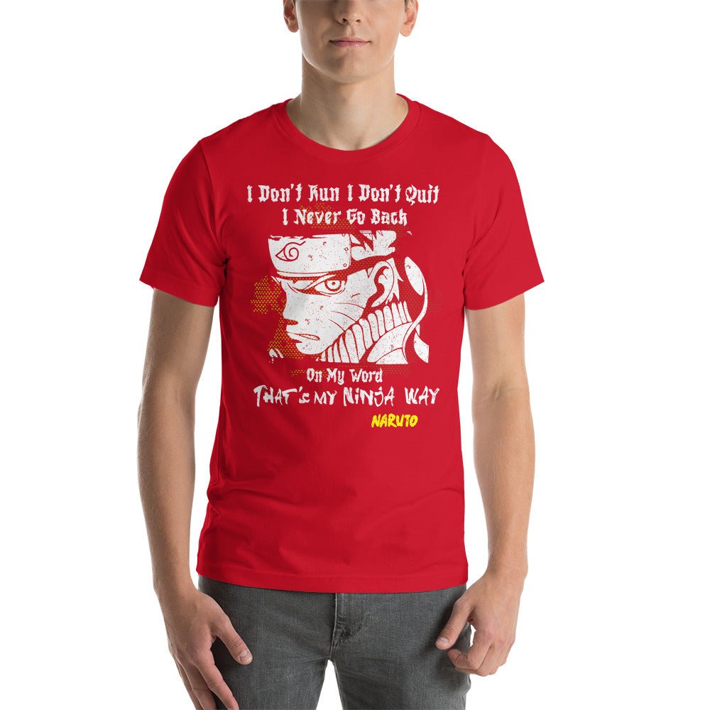 Naruto Ninja Way T Shirt - KM0145TS - KataMoon