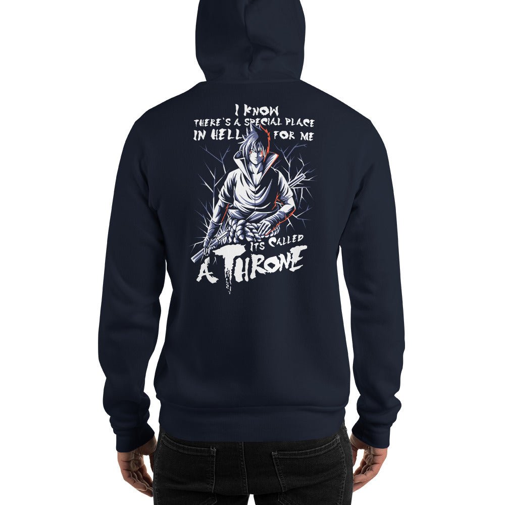Naruto Sasuke Uchiha A Throne Hoodie - KM0144HO - KataMoon
